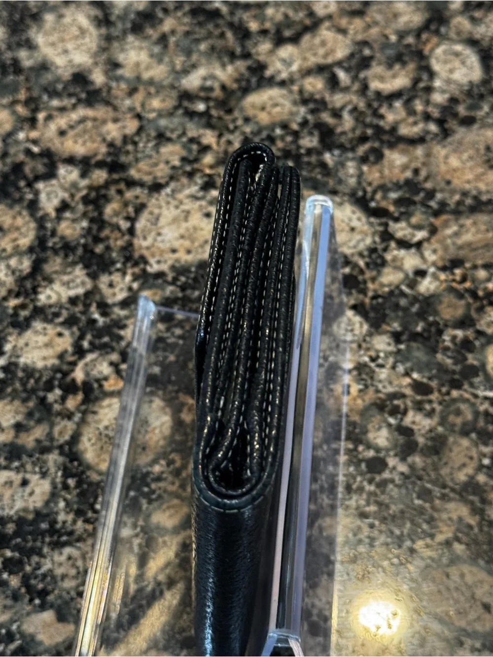 Kate Spade ♠️ Pebbled Leather Wallet Made in Italy